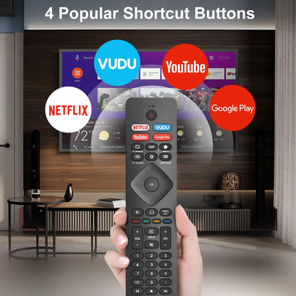 Control Remoto de Repuesto para Smart TV Philips (Universal / Android)