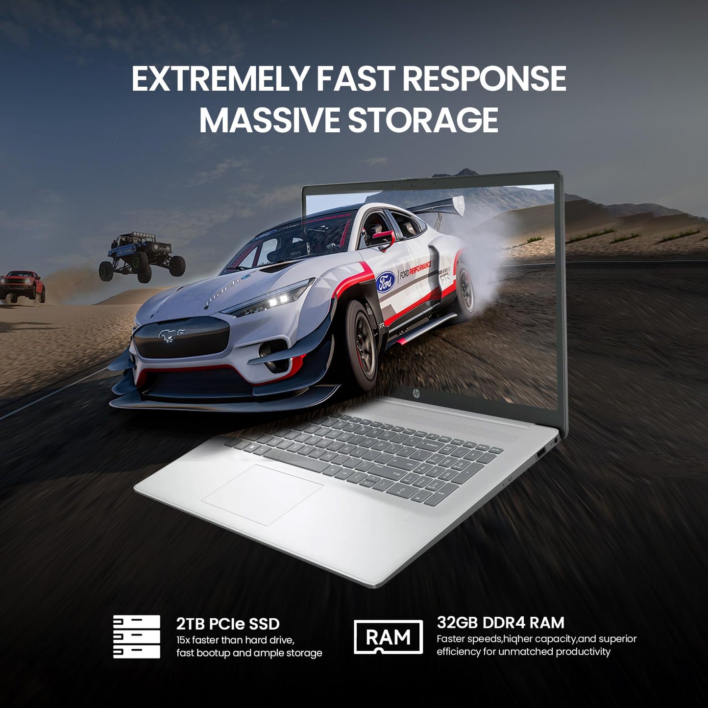 HP Computadora Portátil Táctil de 17 Pulgadas 2026 (2TB SSD / 32GB RAM)