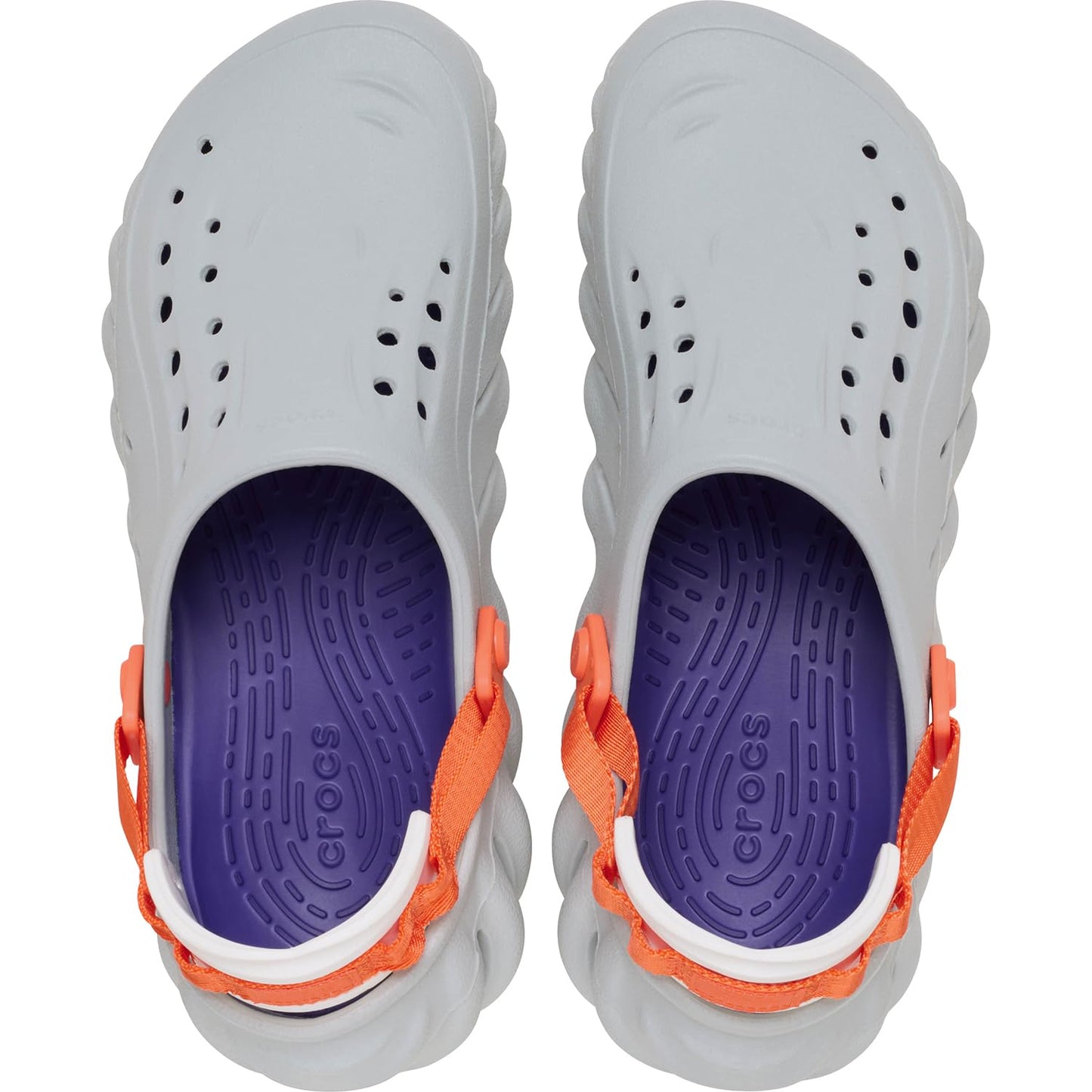 Crocs Zueco Echo Unisex (Mirage / Talla 6 Mujer y 4 Hombre)