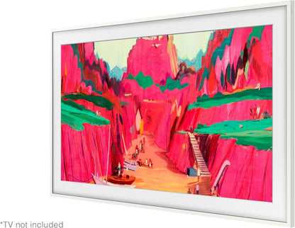Samsung Bisel Personalizable para TV The Frame de 65 Pulgadas (Blanco Moderno)
