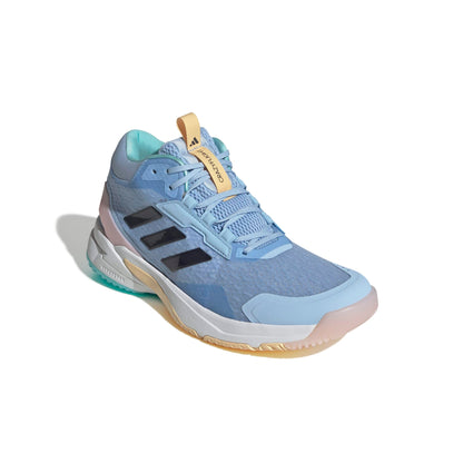 Adidas Women's Crazyflight 6 Mid Top, Blue/Shadow Navy/Flash Aqua