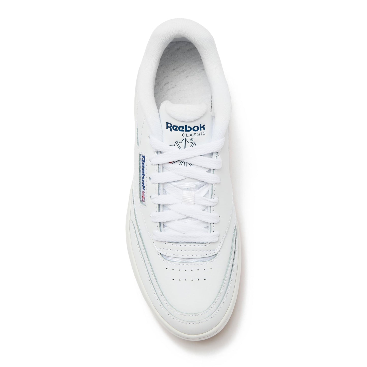 Reebok Club C Extra Platform Sneakers for Women, White Casual Tennis Women's Fashion Sneakers, Womens Shoes, FTWR White/FTWR White/Vector Blue