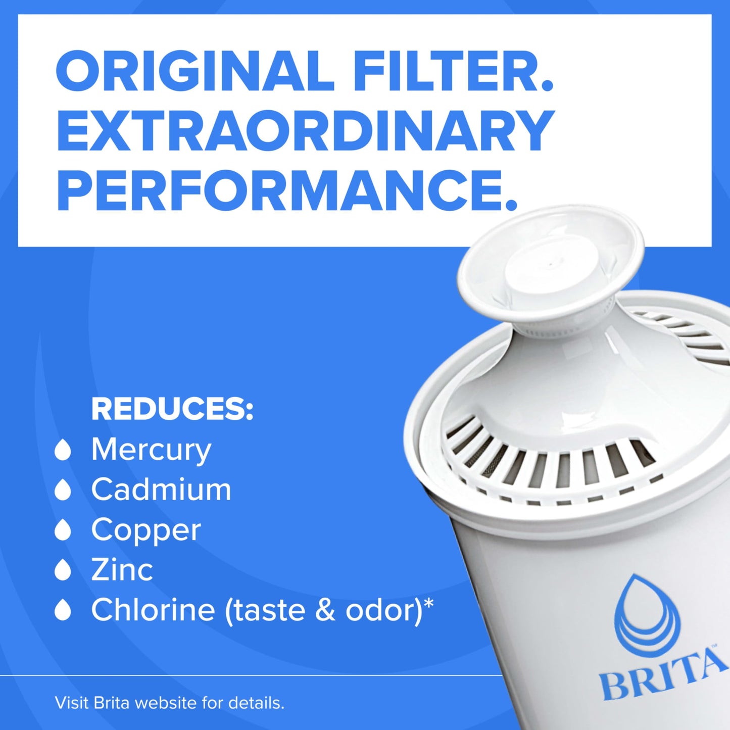 Brita Filtro de Agua Estándar (Paquete de 3)