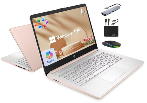 HP Laptop Delgada de 14" 2025 (628GB / Rose Gold)