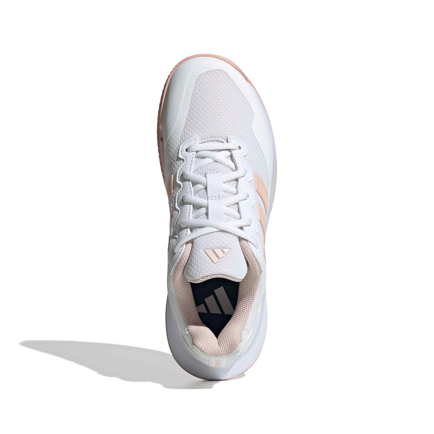 adidas Women's Gamecourt 2 W, White/Blush Pink/White