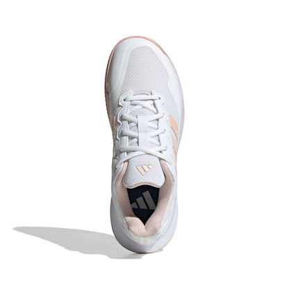 adidas Women's Gamecourt 2 W, White/Blush Pink/White