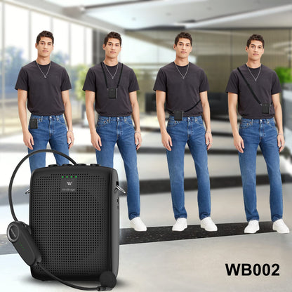 WinBridge Amplificador de Voz Portátil con Bluetooth (15W / Modelo WB002)