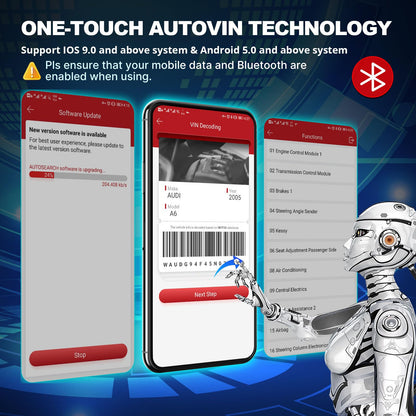 Escáner de Diagnóstico Automotriz Bidireccional Thinkdiag2 (Bluetooth)
