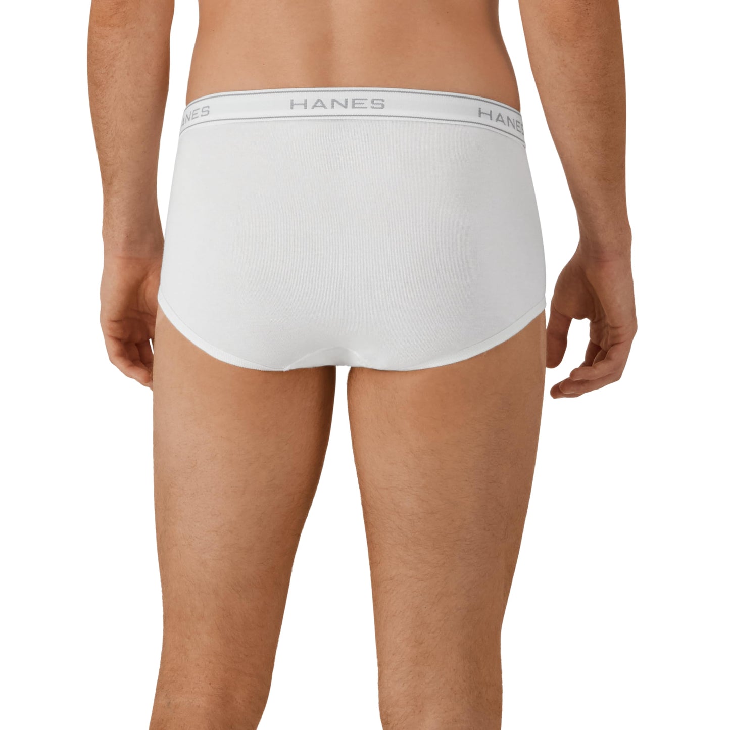 Hanes Calzoncillos de Algodón para Hombre (Paquete de 6 / Blanco)