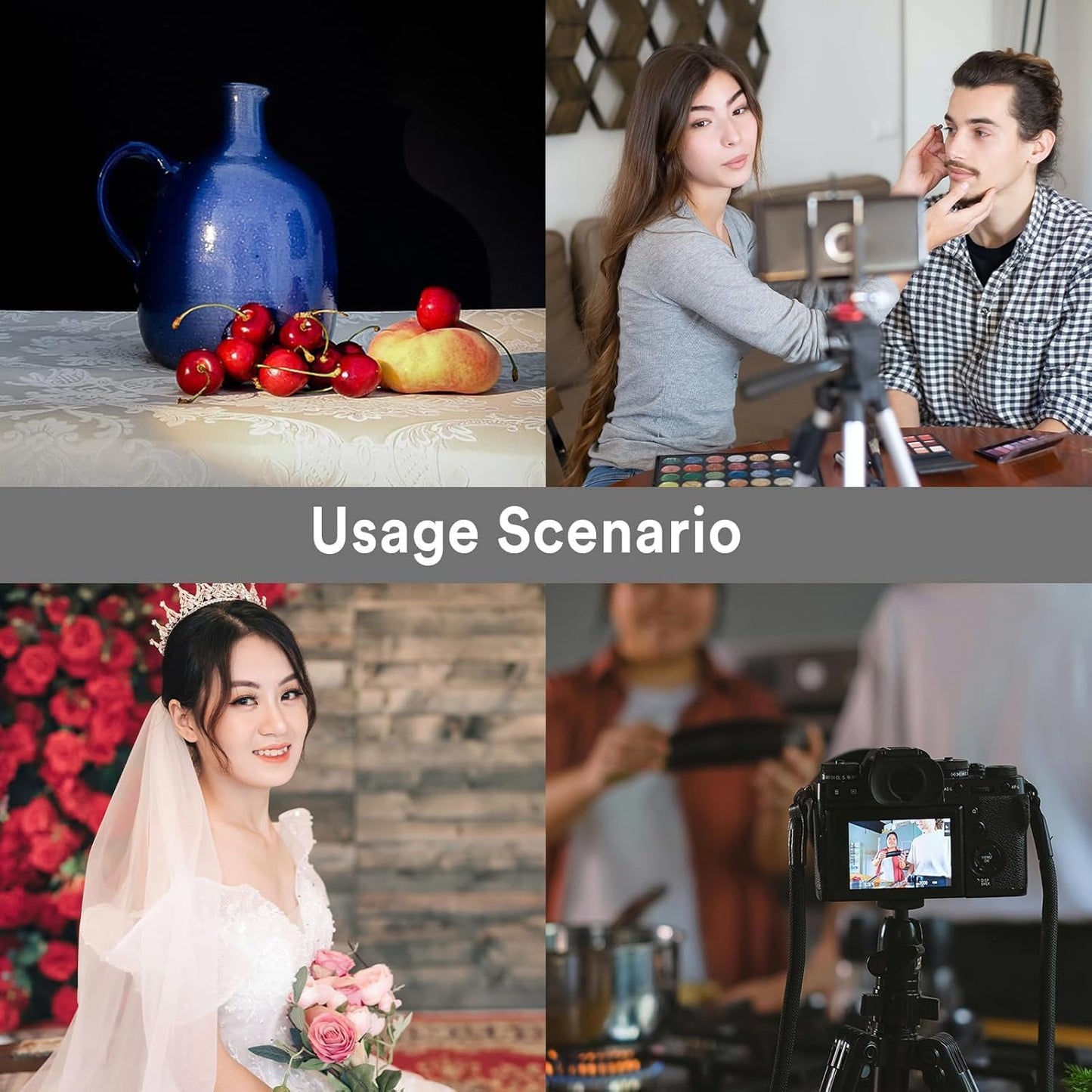 Godox SL-60W SL60W Daylight Led Video Light, 5600K Bright Studio Led Light, CRI95+Qa>90,Wirelessly Adjust Brightness,Bowens Mount LED Continuous Light for Video Recording Wedding Outdoor Photography