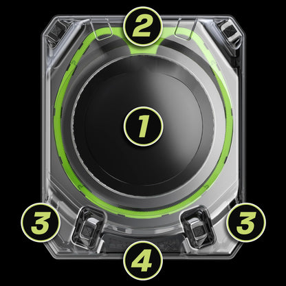 Set de Batalla Beyblade X Xtreme (A partir de 8 años)