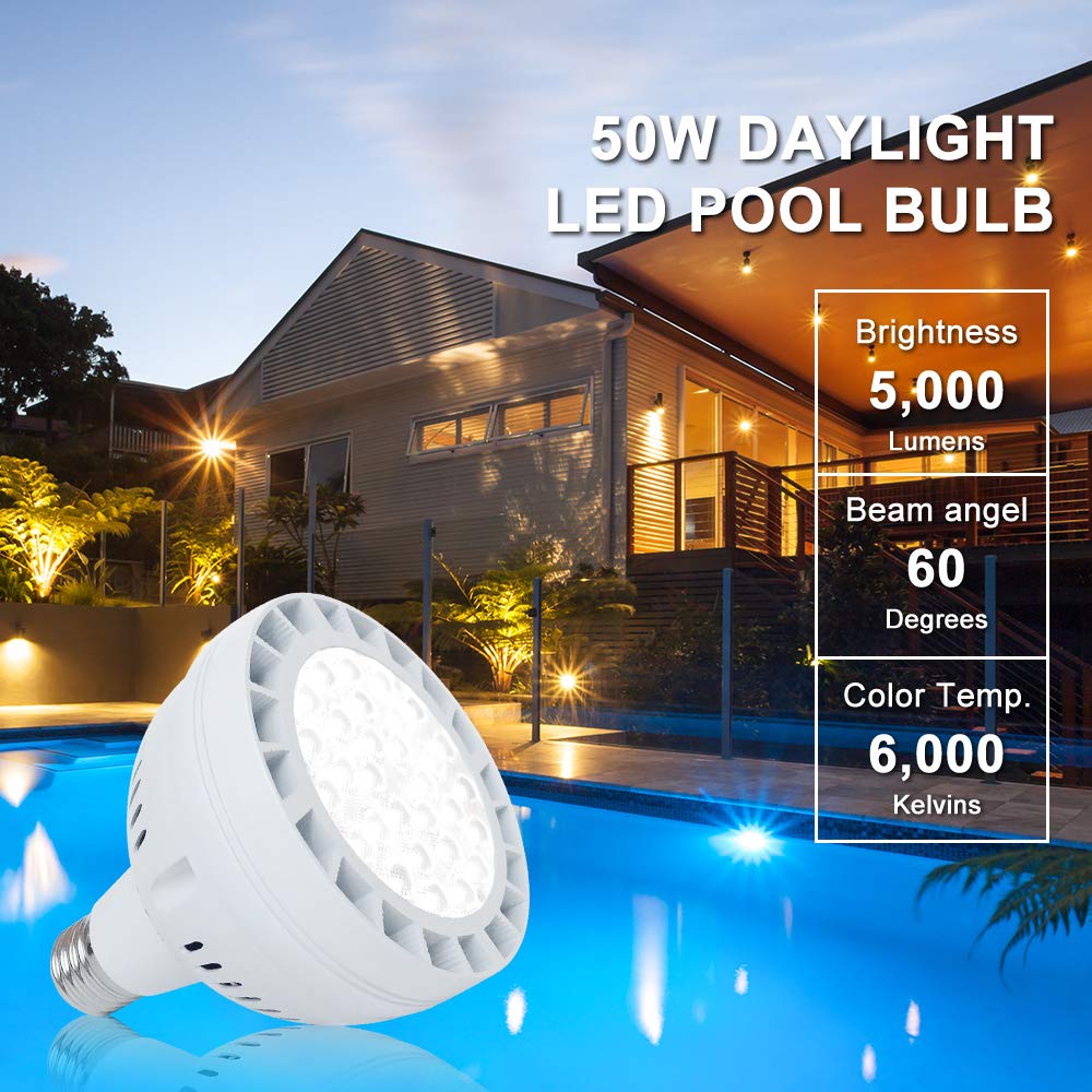 Bombilla LED para Piscina Enterrada (12V 50W)