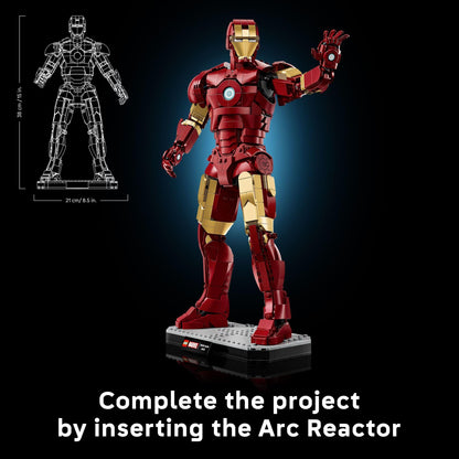 LEGO Marvel Kit de Construcción Iron Man Mark 3 Edición de Coleccionista (76344)