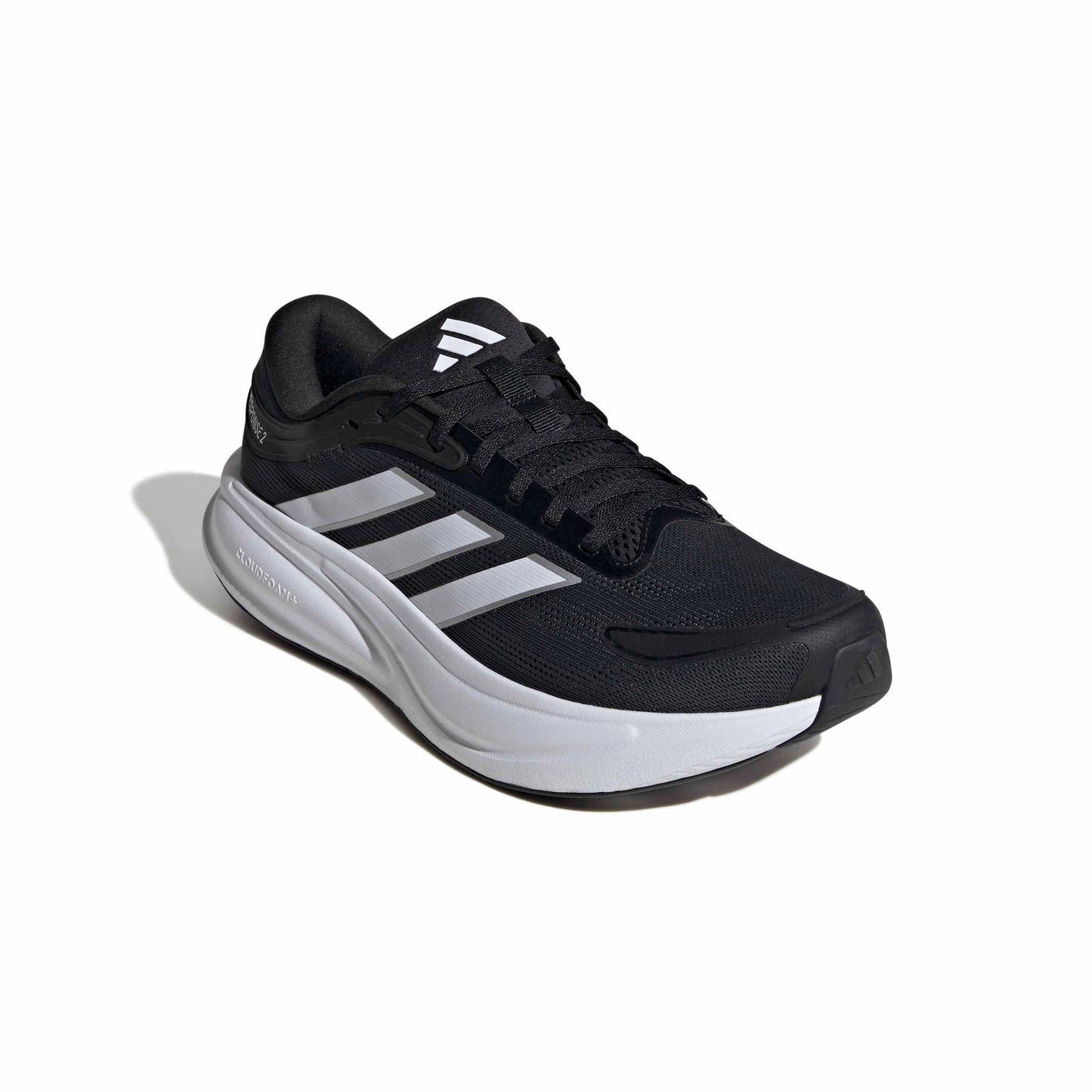 adidas Men's Response 2 Running, Black/White/Matte Silver