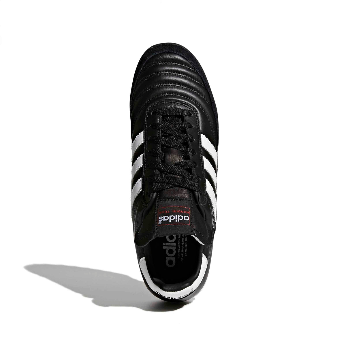 adidas Performance Men's MUNDIAL TEAM Athletic Shoe, black/white/red