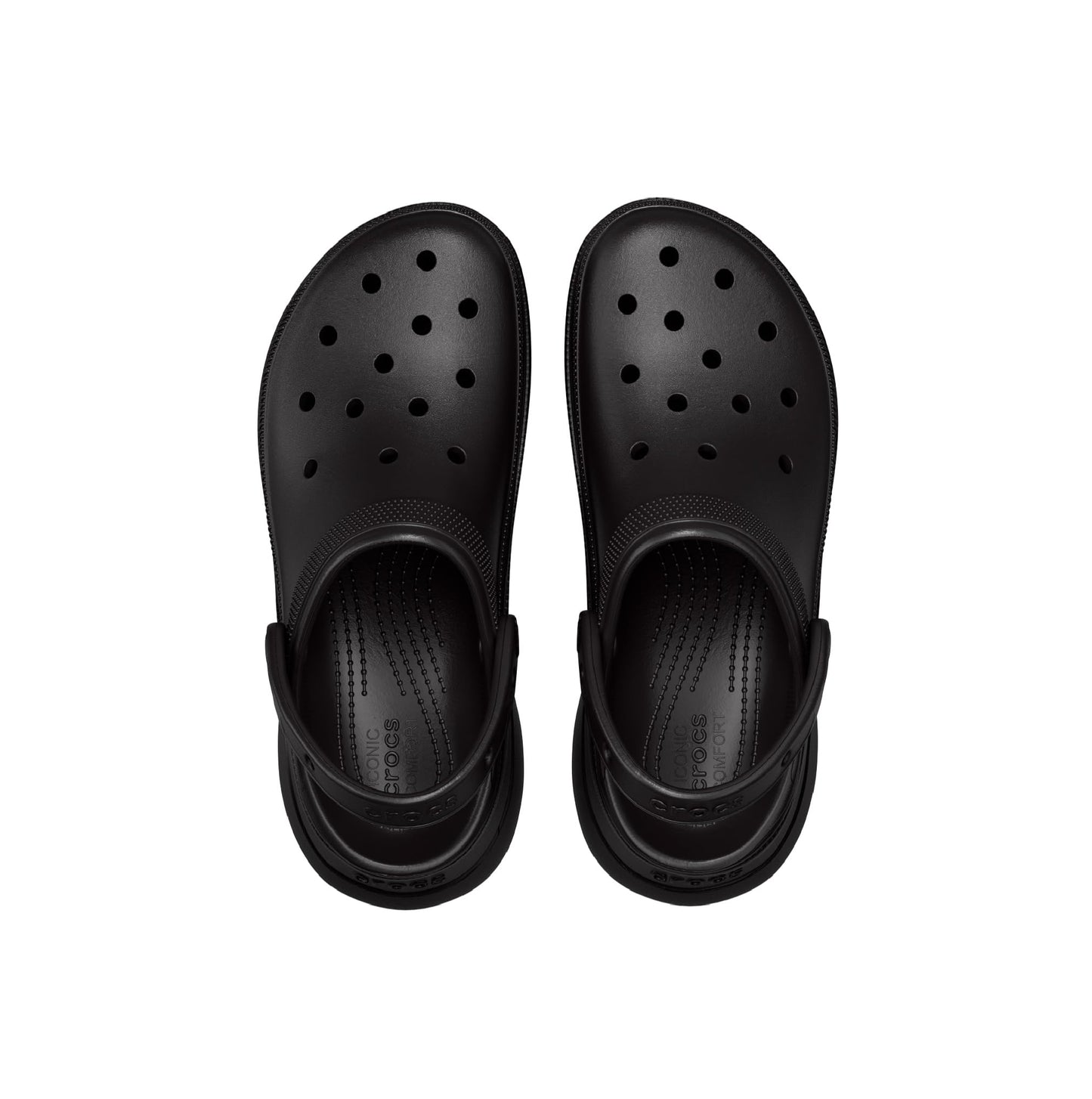 Crocs Women's Classic Bae Clog | Platform Shoes, Black