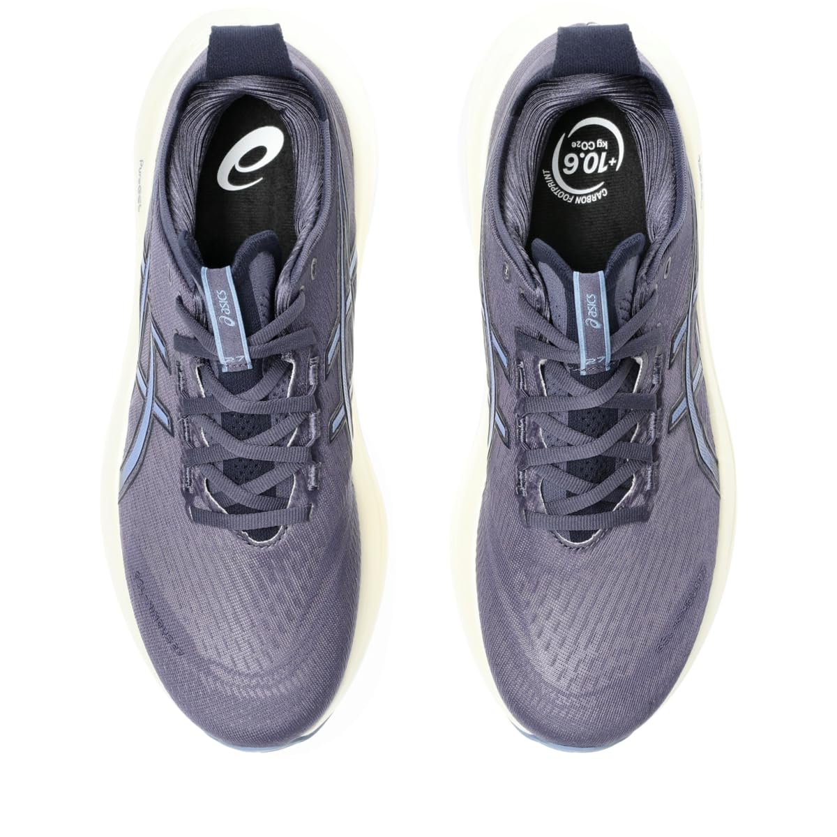 ASICS Men's Gel-Nimbus 27 Running Shoe, Indigo Fog/Denim Blue