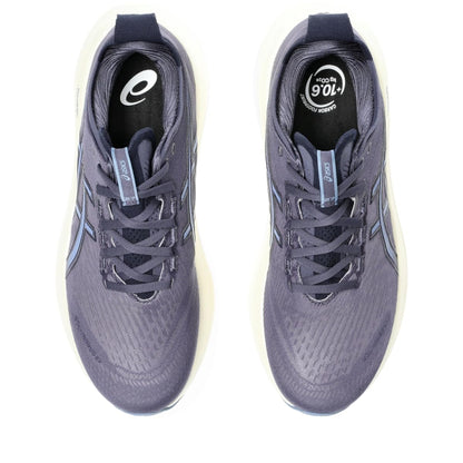 ASICS Men's Gel-Nimbus 27 Running Shoe, Indigo Fog/Denim Blue