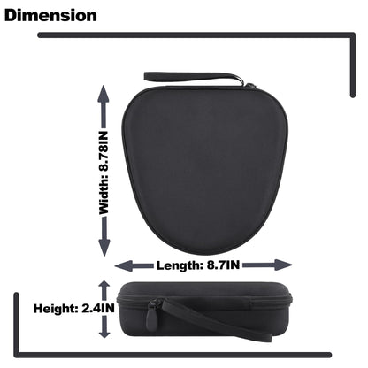 Estuche rígido Syongsion para JBL Tune 720BT, 520BT, 770NC, 670NC y 510BT (Negro)