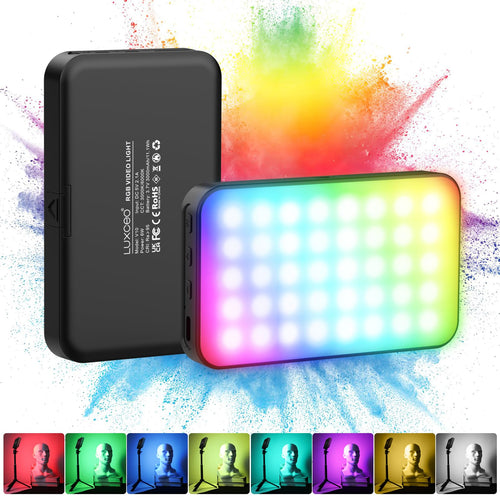 LUXCEO Panel de Luz LED Portátil RGB