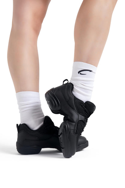 Capezio Women's DS11 Fierce Dance Sneaker, Black