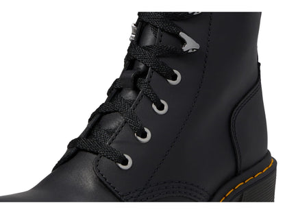 Dr. Martens Botas Jesy con 6 Lazos para Mujer (Talla 6 / Negro Sendal)
