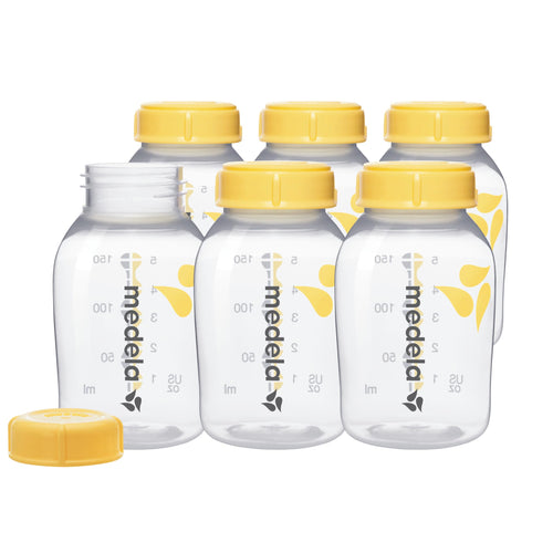 Medela Biberones para Recolección y Almacenamiento de Leche Materna (Paquete de 6)