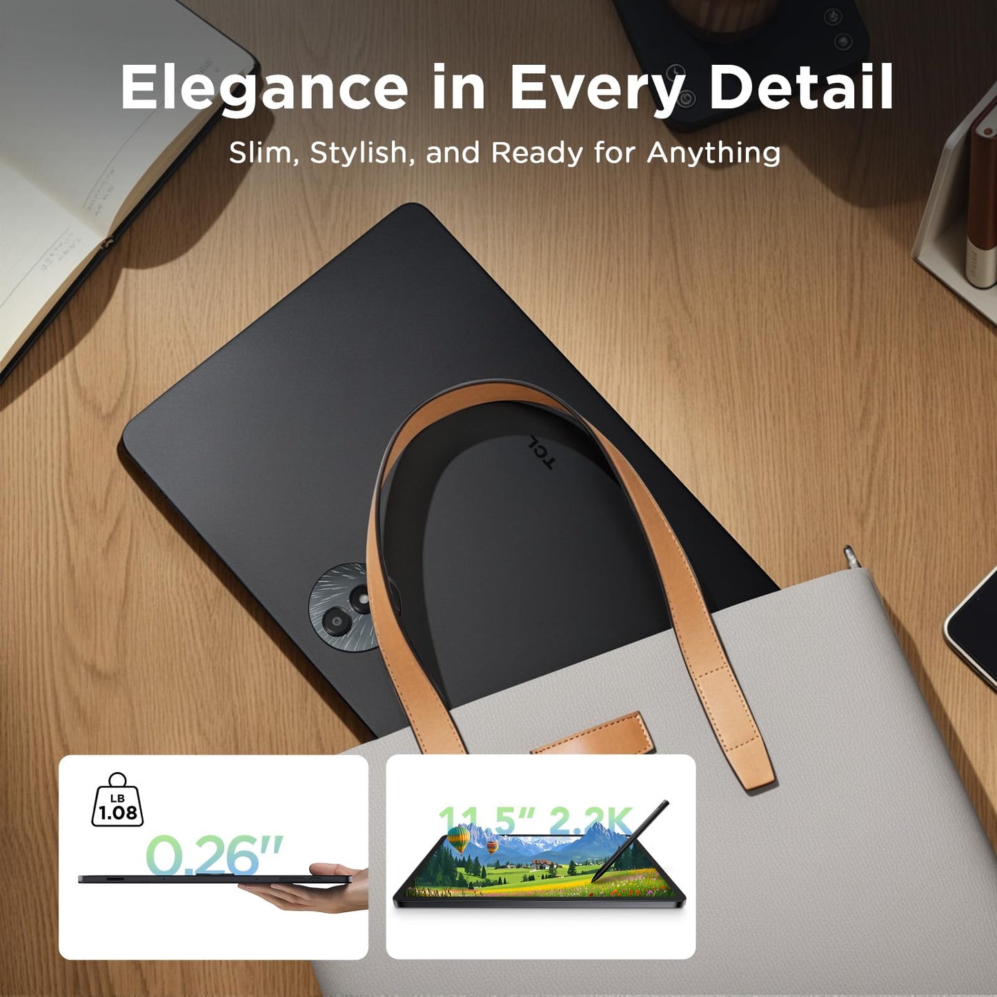 Tableta Android TCL NXTPAPER 11 Plus (256GB / Negro Ónice)