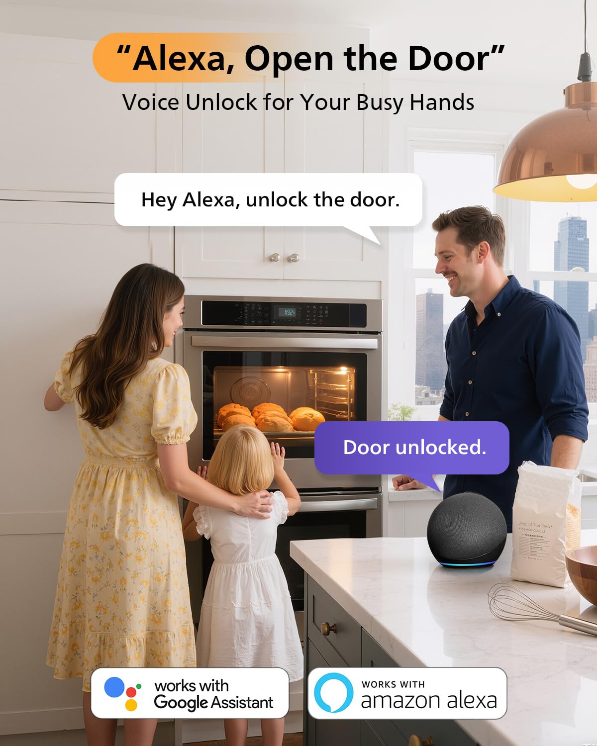 Philips Cerradura Inteligente WiFi con Mango (Negro Mate)