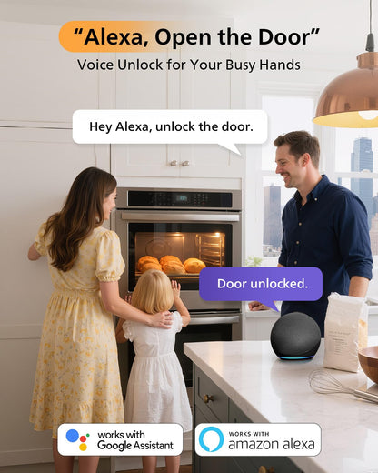 Philips Cerradura Inteligente WiFi con Mango (Negro Mate)