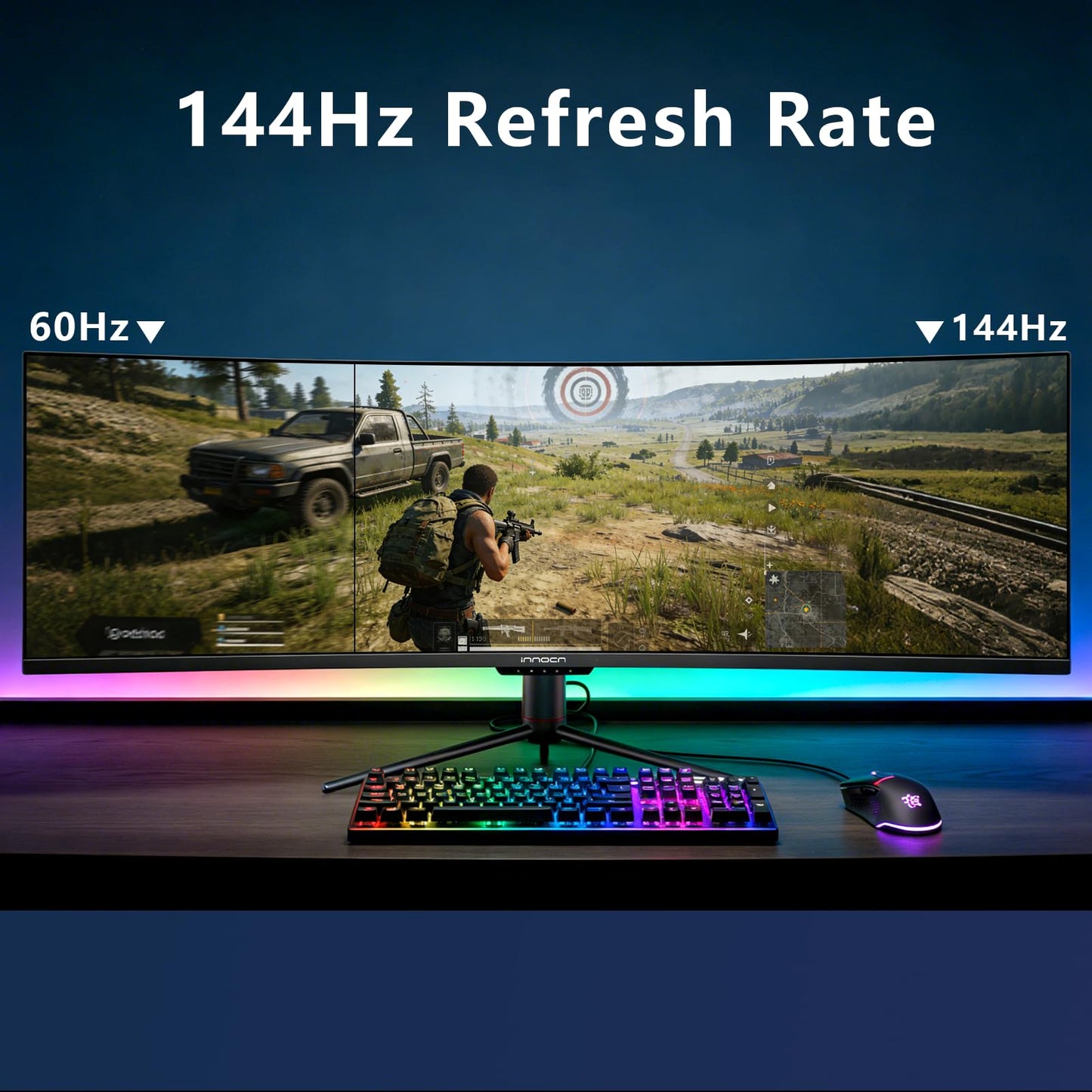 INNOCN Monitor Curvo Ultrawide WFHD 49"