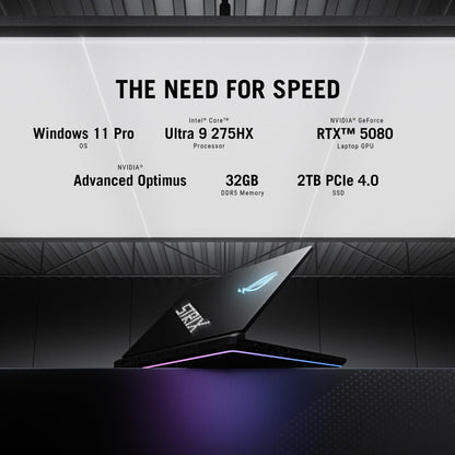 ASUS ROG Strix SCAR 16 2025 Laptop Gamer (RTX 5080 / 2TB SSD)
