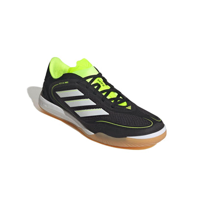adidas Unisex-Adult Copa Pro Indoor, Black/White/Lucid Lemon