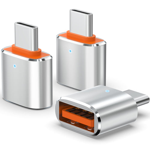 Duyasurs Adaptador USB C a USB 3.0 OTG (Paquete de 3)