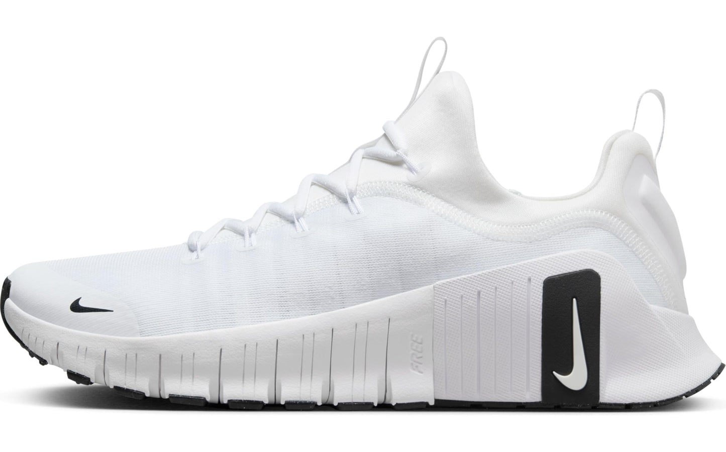 Nike Mens Free Metcon 6, White/Black/White