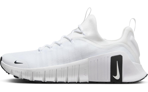 Nike Mens Free Metcon 6, White/Black/White