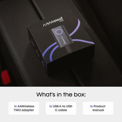 AAWireless Two Adaptador Inalámbrico para Android Auto