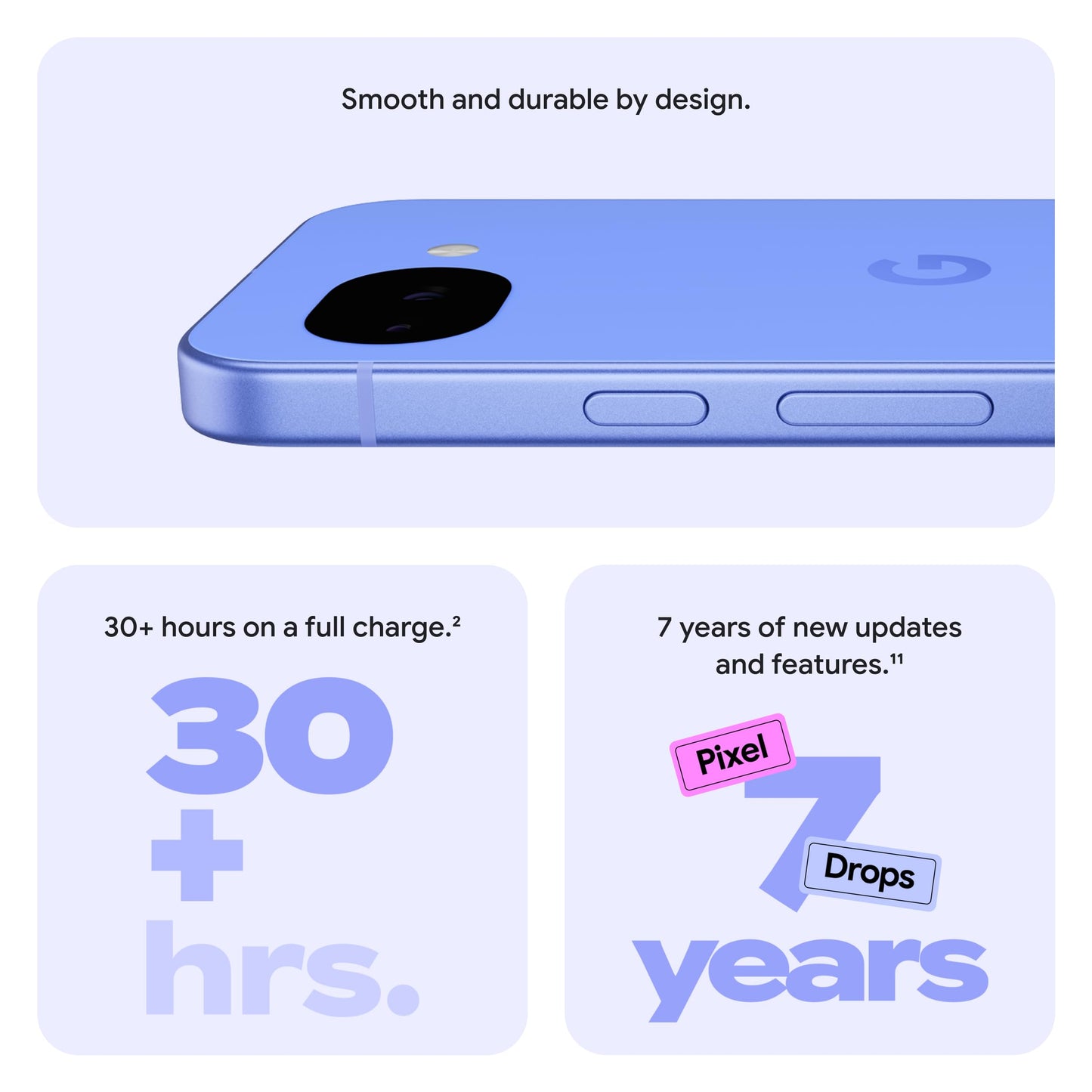 Google Teléfono Inteligente Pixel 10a (128 GB / Obsidiana)