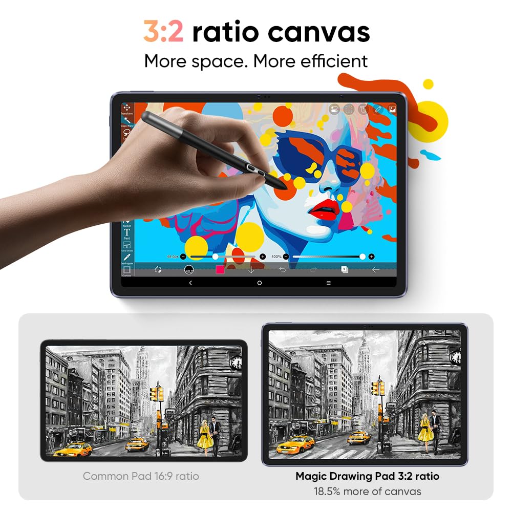 XPPen Tableta de Dibujo Magic Drawing Pad 12.2" (256GB / 8GB RAM)