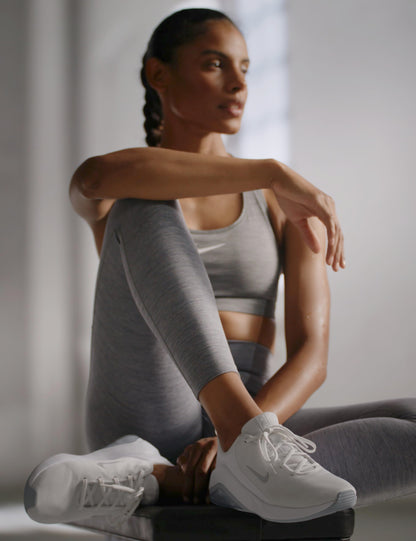 Nike Women's Bella 7 Training/Workout Shoes, White/Pure Platinum-White