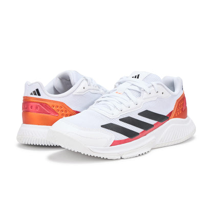 adidas, Men, Courtquick Padel Shoes, White/Black, Medium