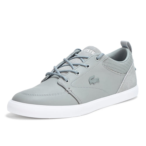 Lacoste Men's Bayliss Sneaker, Gray & White