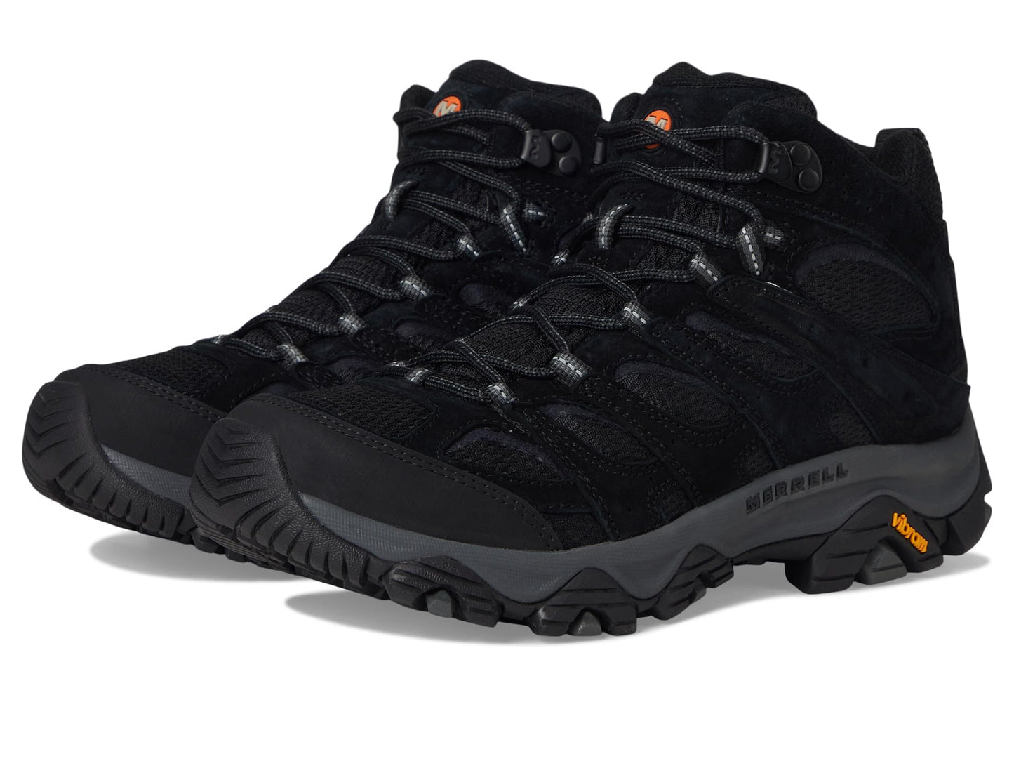Merrell Men's Moab 3 Mid Hiking Boot, Black Night