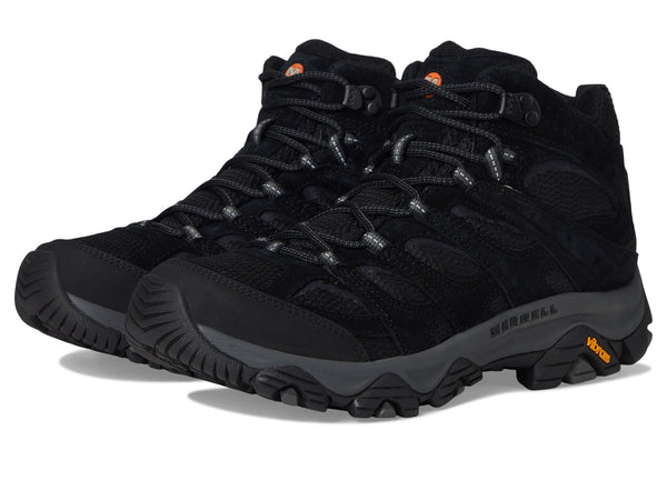 Merrell Men's Moab 3 Mid Hiking Boot, Black Night