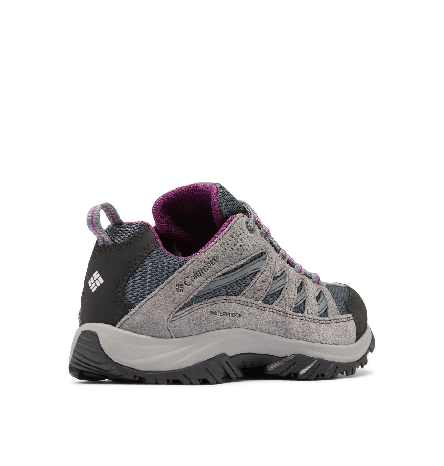 Columbia Womens Crestwood Waterproof, Graphite/Wild Iris