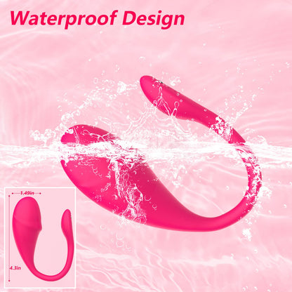 Vibrador Portátil Femenino con Control por Aplicación