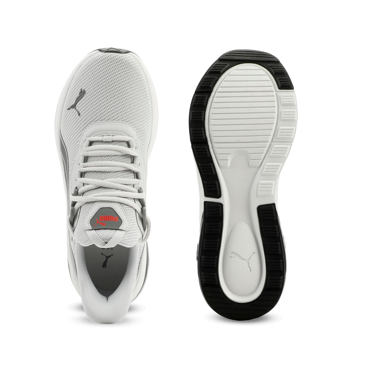 PUMA Men's Seeker Shoes, Cool Light Gray-Cool Dark Gray-for All Time Red SS26