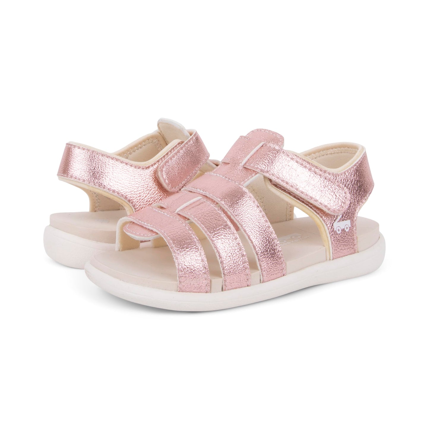 See Kai Run Basics - Felicity - Water-Friendly Sandal for Kids, Pink Metallic