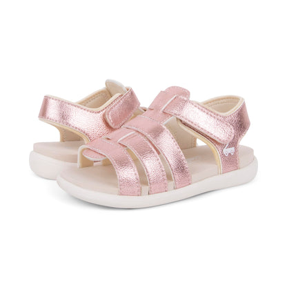 See Kai Run Basics - Felicity - Water-Friendly Sandal for Kids, Pink Metallic