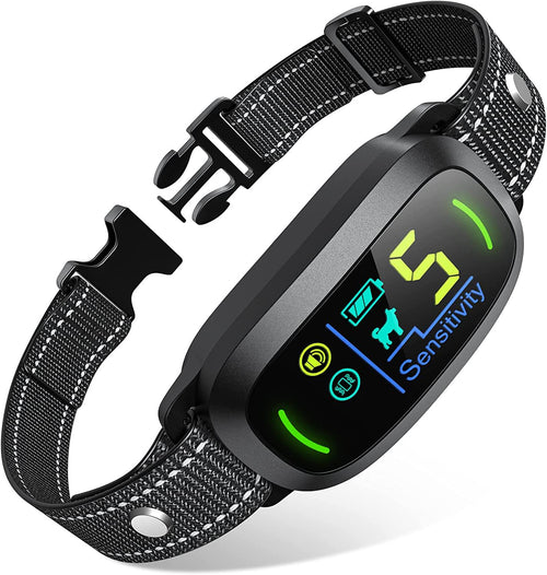 FAFAFROG Collar Antiladridos Inteligente (Negro)
